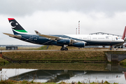 Libyan Government Airbus A340-213 (5A-ONE) at  Hamburg - Fuhlsbuettel (Helmut Schmidt), Germany