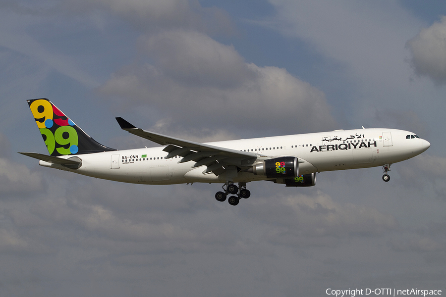 Afriqiyah Airways Airbus A330-202 (5A-ONH) | Photo 288092