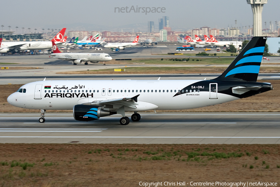 Afriqiyah Airways Airbus A320-214 (5A-ONJ) | Photo 32603