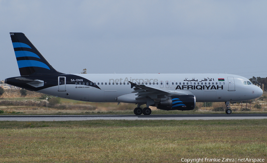Afriqiyah Airways Airbus A320-214 (5A-ONN) | Photo 24551