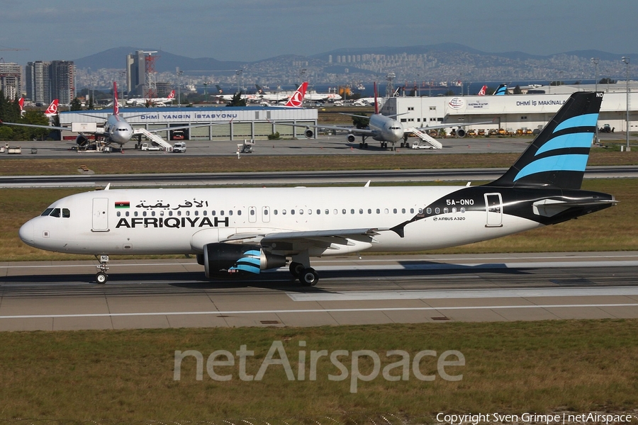 Afriqiyah Airways Airbus A320-214 (5A-ONO) | Photo 265902