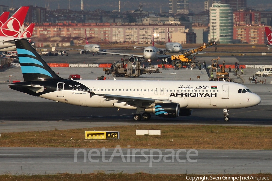 Afriqiyah Airways Airbus A320-214 (5A-ONO) | Photo 82831