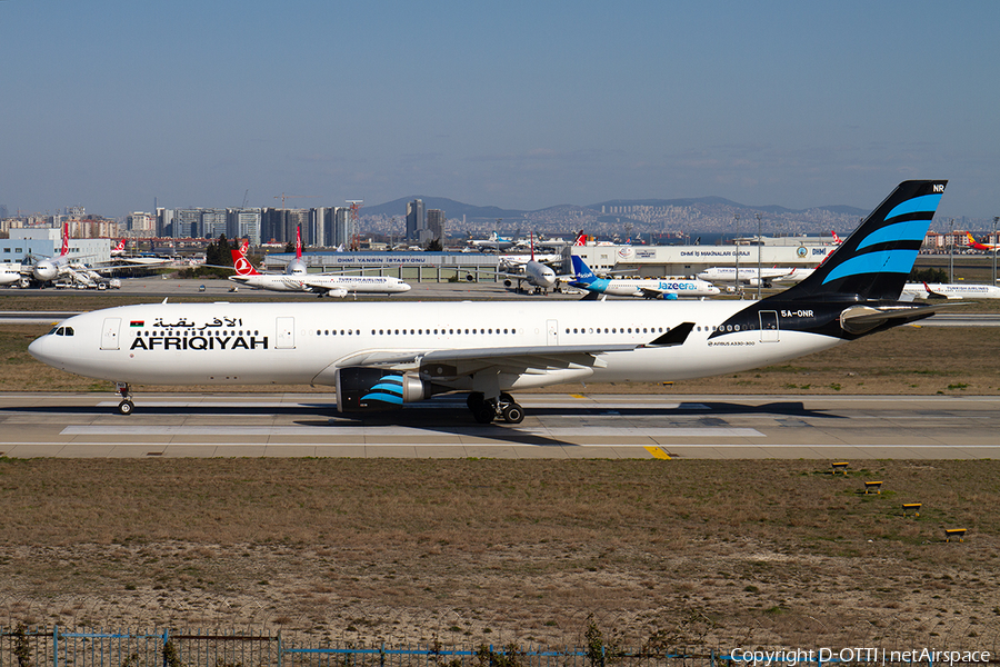 Afriqiyah Airways Airbus A330-302 (5A-ONR) | Photo 307744