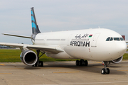 Afriqiyah Airways Airbus A330-302 (5A-ONR) at  Newburgh - Stewart International, United States