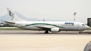 Buraq Air Boeing 737-4B6 (5A-WAC) at  Tunis - Carthage, Tunisia