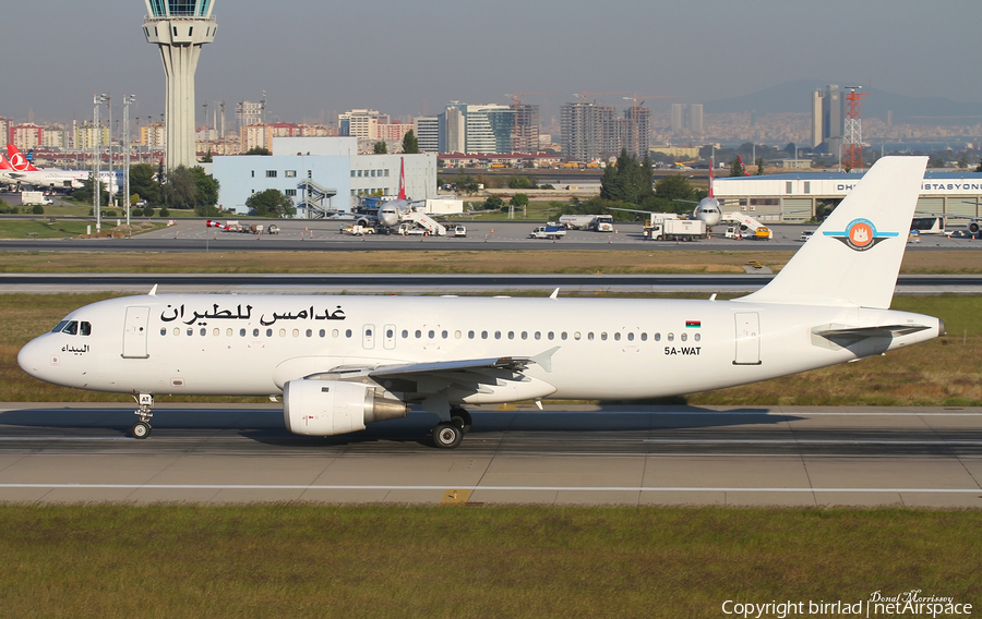 Ghadames Air Transport Airbus A320-211 (5A-WAT) | Photo 98227