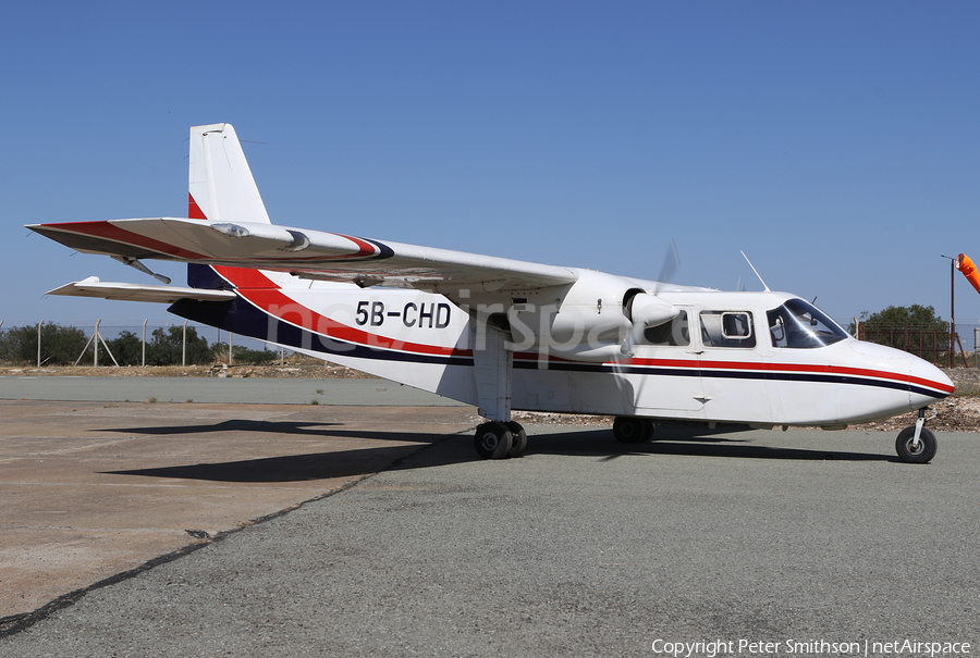 (Private) Britten-Norman BN-2A-26 Islander (5B-CHD) | Photo 241227