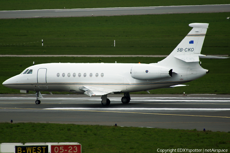 (Private) Dassault Falcon 2000EX (5B-CKO) | Photo 293392