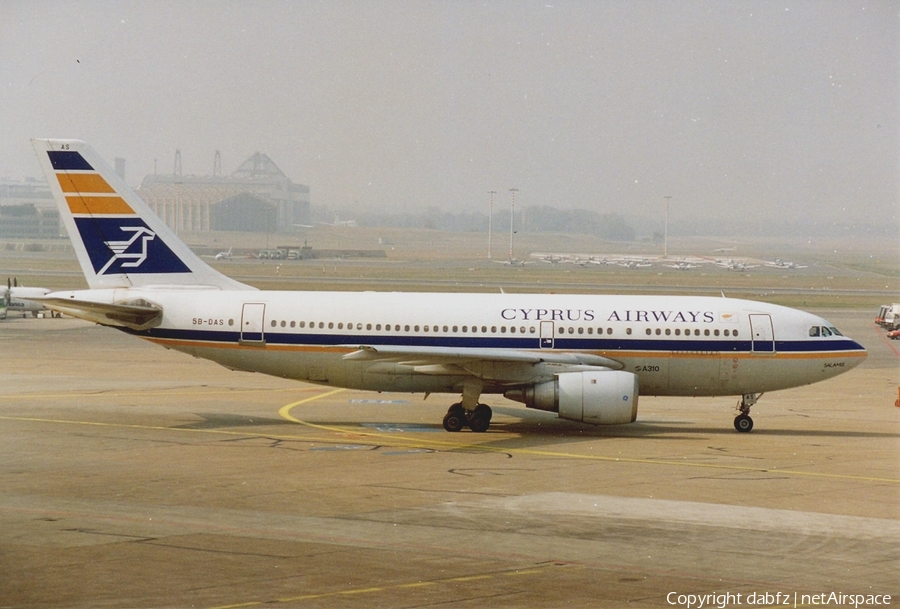 Cyprus Airways Airbus A310-203 (5B-DAS) | Photo 209452