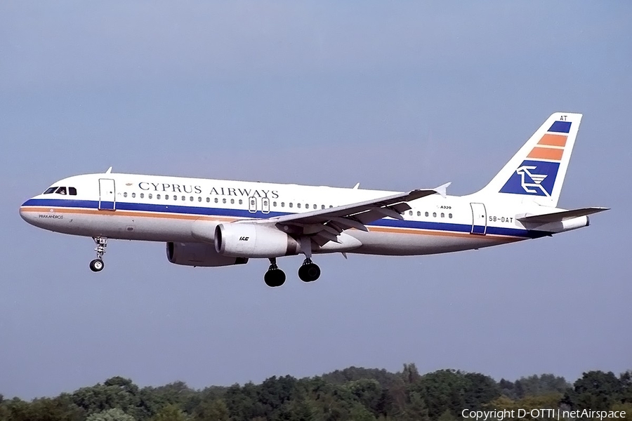 Cyprus Airways Airbus A320-231 (5B-DAT) | Photo 144359