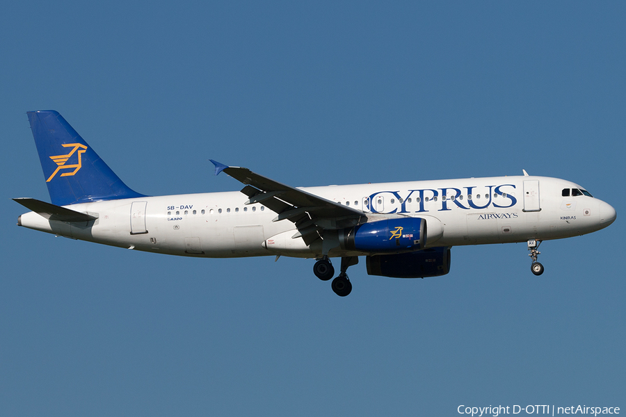 Cyprus Airways Airbus A320-231 (5B-DAV) | Photo 197370