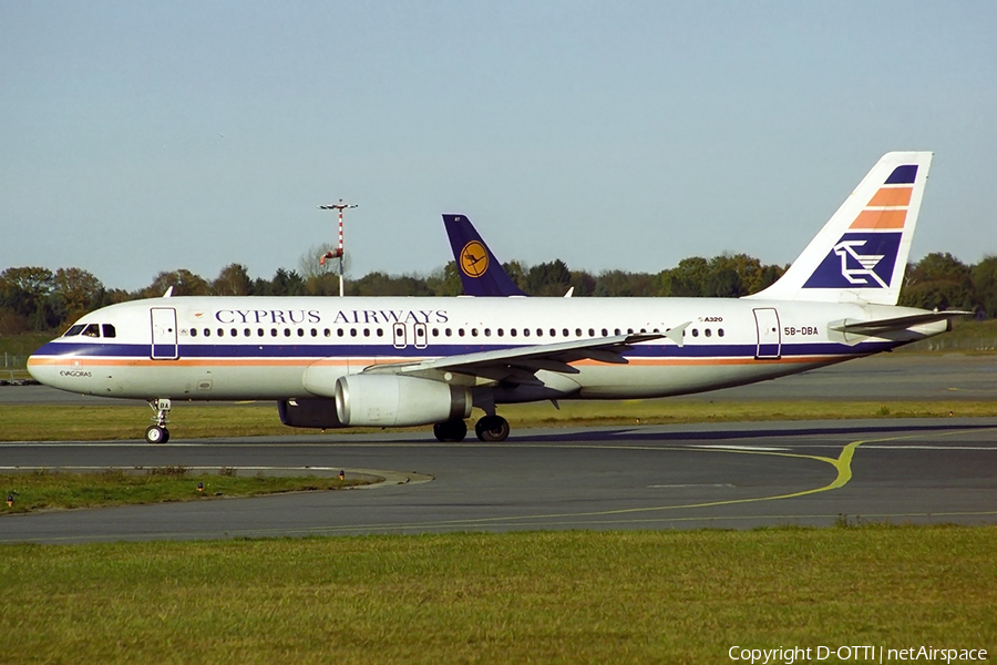 Cyprus Airways Airbus A320-231 (5B-DBA) | Photo 286231