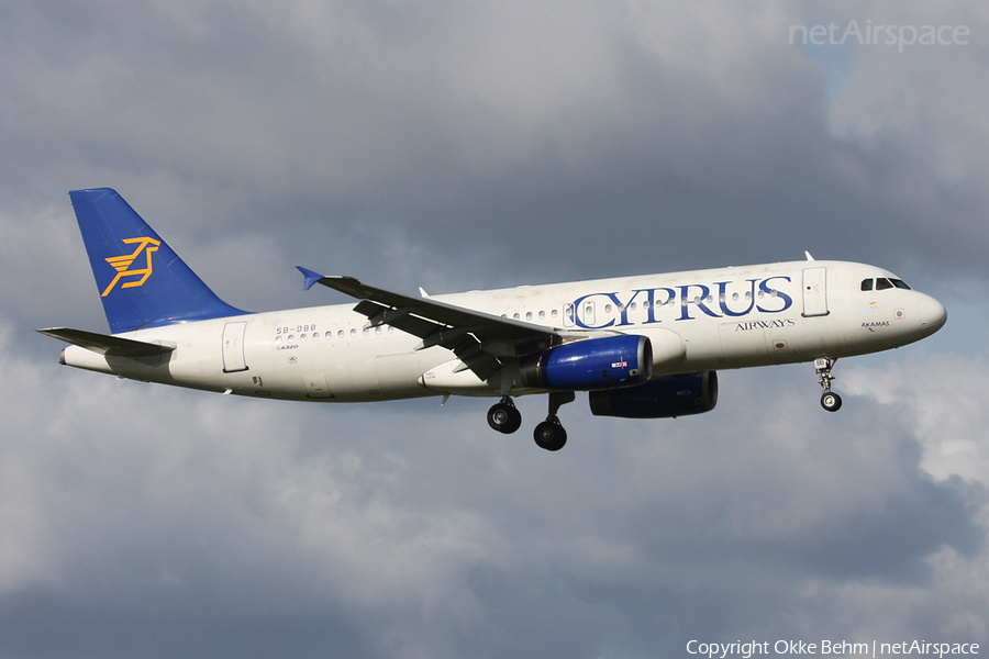 Cyprus Airways Airbus A320-231 (5B-DBB) | Photo 38260