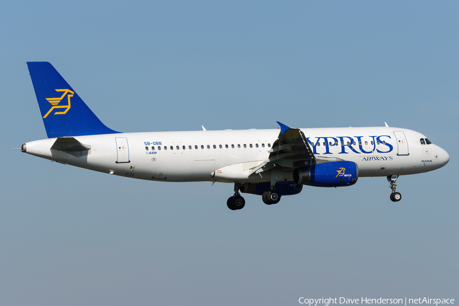Cyprus Airways Airbus A320-231 (5B-DBB) | Photo 450209