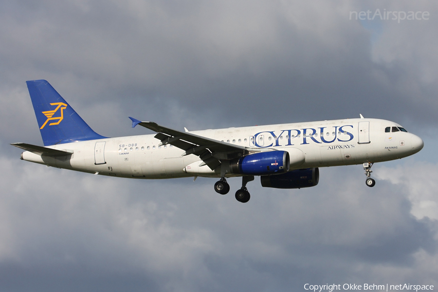 Cyprus Airways Airbus A320-231 (5B-DBB) | Photo 52298