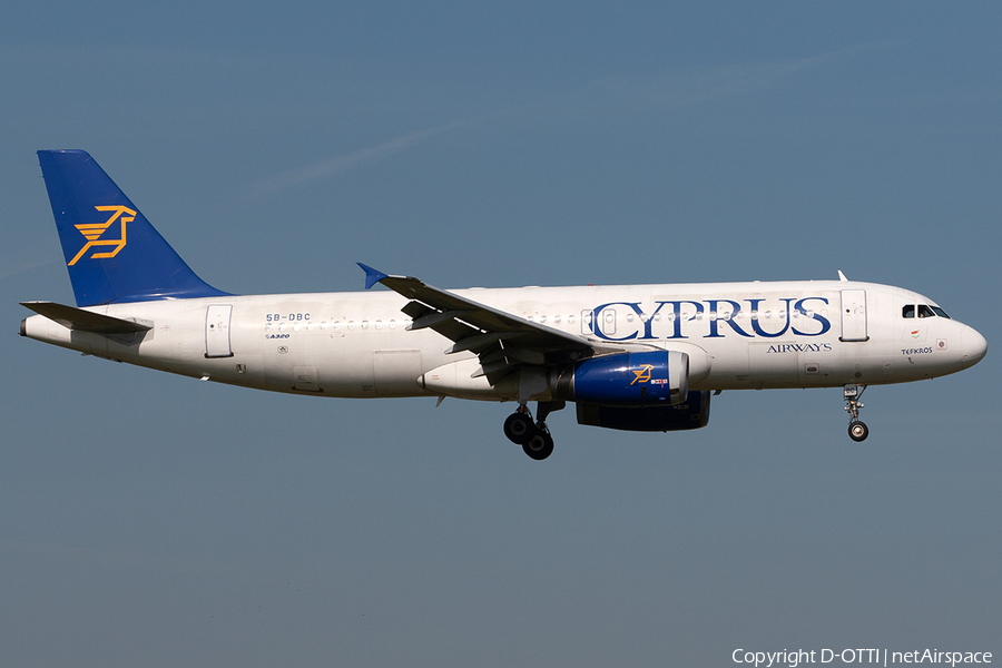 Cyprus Airways Airbus A320-231 (5B-DBC) | Photo 277912