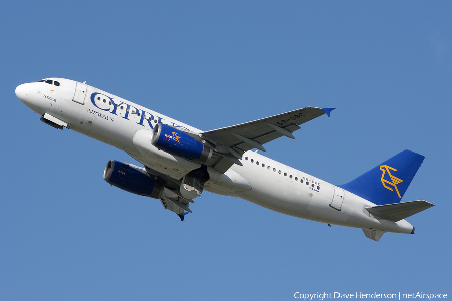 Cyprus Airways Airbus A320-231 (5B-DBC) | Photo 3650