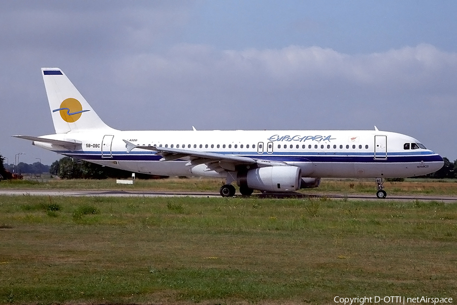 Eurocypria Airlines Airbus A320-231 (5B-DBC) | Photo 144215
