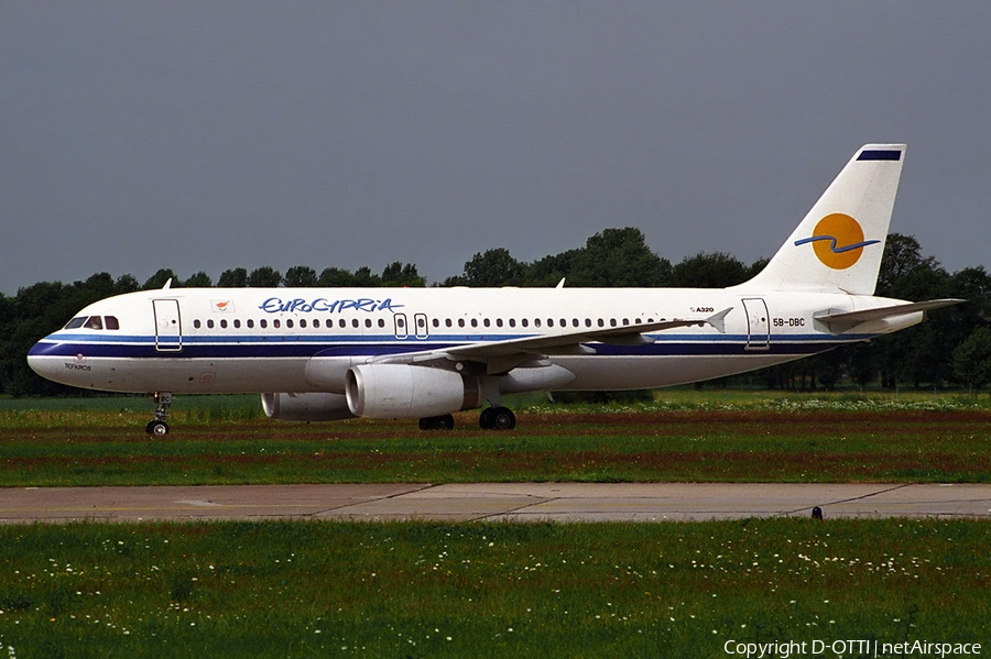 Eurocypria Airlines Airbus A320-231 (5B-DBC) | Photo 147414