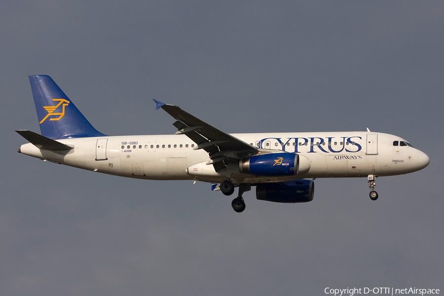 Cyprus Airways Airbus A320-231 (5B-DBD) | Photo 271789