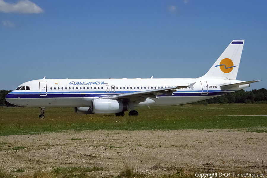 Eurocypria Airlines Airbus A320-231 (5B-DBD) | Photo 413156