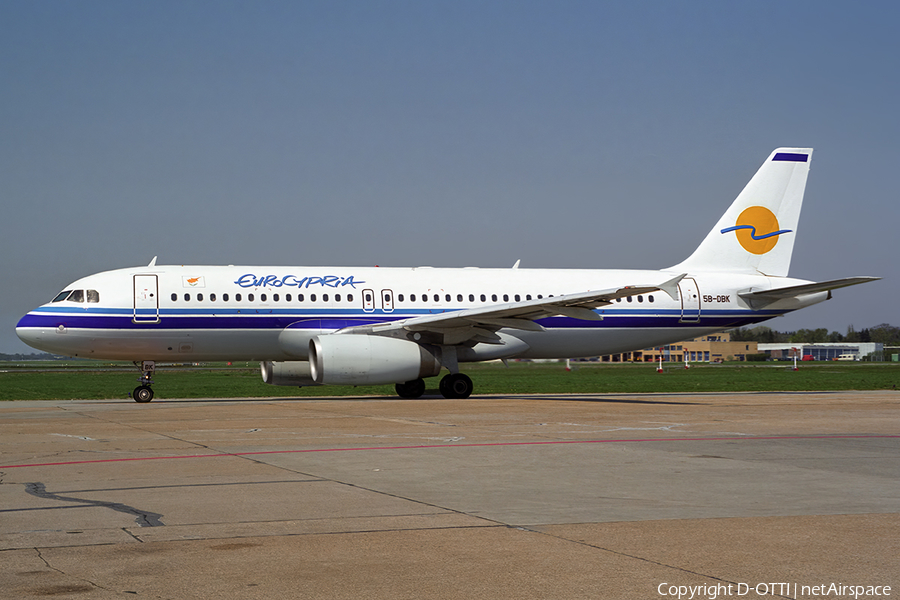 Eurocypria Airlines Airbus A320-231 (5B-DBK) | Photo 585121