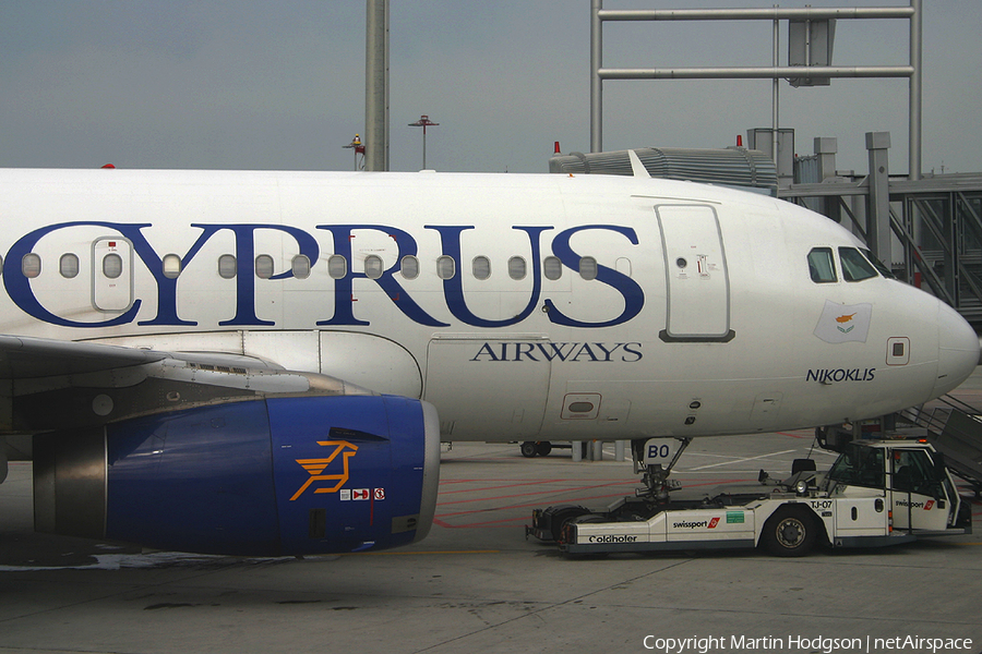 Cyprus Airways Airbus A319-132 (5B-DBO) | Photo 1579