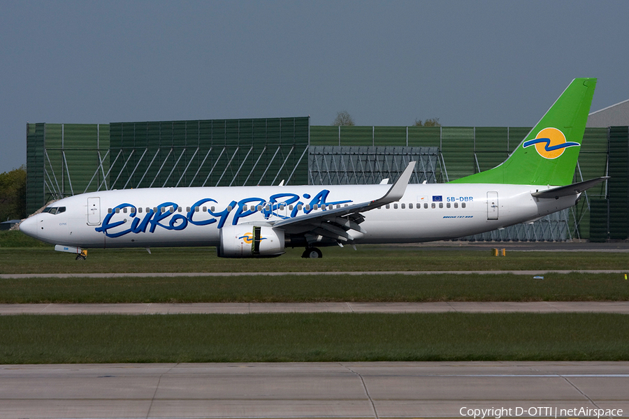 Eurocypria Airlines Boeing 737-8Q8 (5B-DBR) | Photo 257045