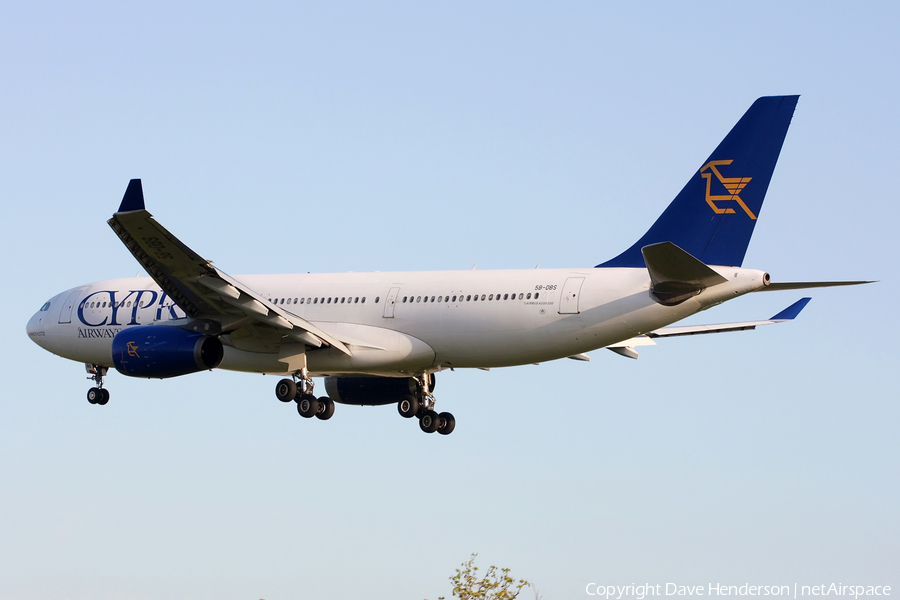 Cyprus Airways Airbus A330-243 (5B-DBS) | Photo 21791