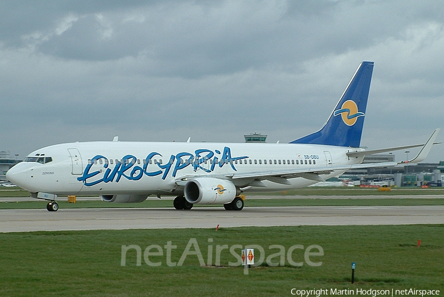 Eurocypria Airlines Boeing 737-8Q8 (5B-DBU) | Photo 102542