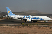 Eurocypria Airlines Boeing 737-8Q8 (5B-DBV) at  Lanzarote - Arrecife, Spain