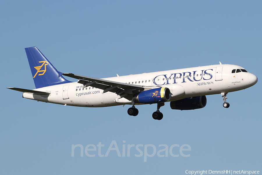 Cyprus Airways Airbus A320-232 (5B-DCJ) | Photo 384439
