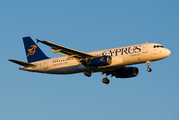 Cyprus Airways Airbus A320-232 (5B-DCJ) at  London - Heathrow, United Kingdom