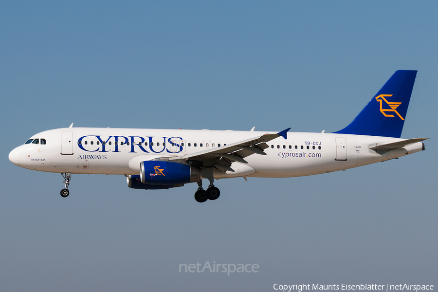 Cyprus Airways Airbus A320-232 (5B-DCJ) | Photo 143152