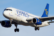 Cyprus Airways Airbus A320-232 (5B-DCL) at  London - Heathrow, United Kingdom