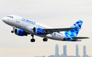 Cobalt Air Airbus A319-112 (5B-DCU) at  Madrid - Barajas, Spain