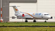 Tus Airways Fokker 70 (5B-DDB) at  Maastricht-Aachen, Netherlands