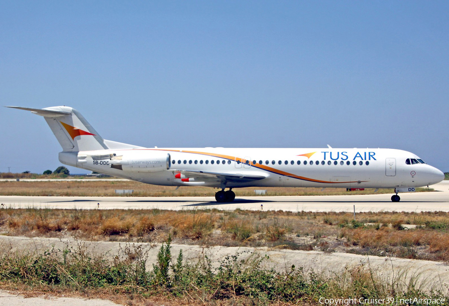 Tus Airways Fokker 100 (5B-DDD) | Photo 290779
