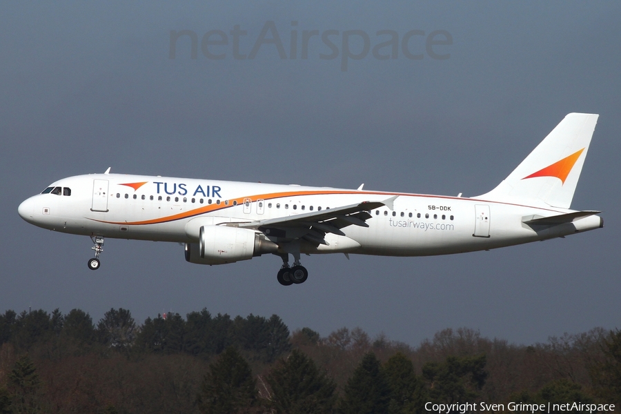 Tus Airways Airbus A320-214 (5B-DDK) | Photo 500863