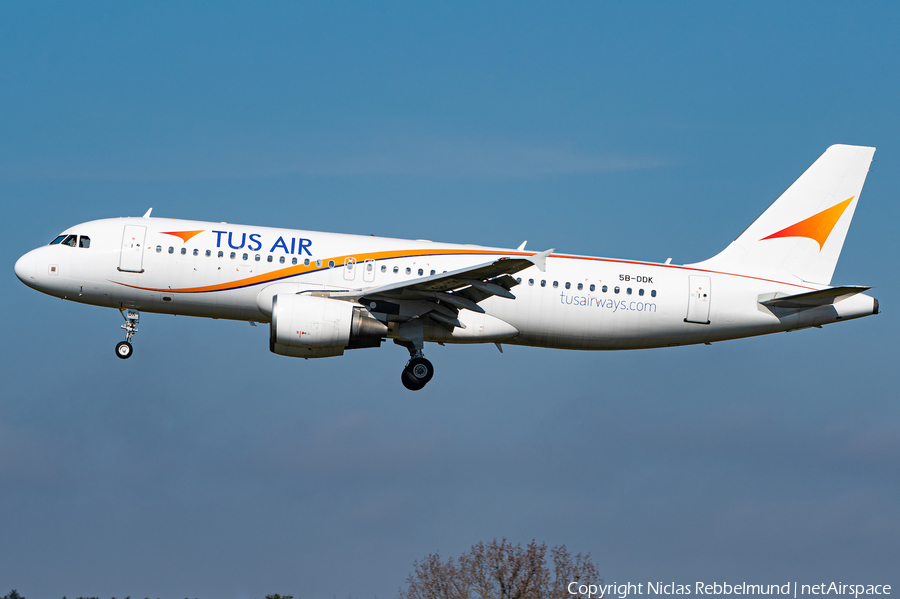 Tus Airways Airbus A320-214 (5B-DDK) | Photo 500911