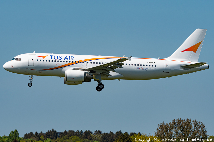 Tus Airways Airbus A320-214 (5B-DDK) | Photo 507240