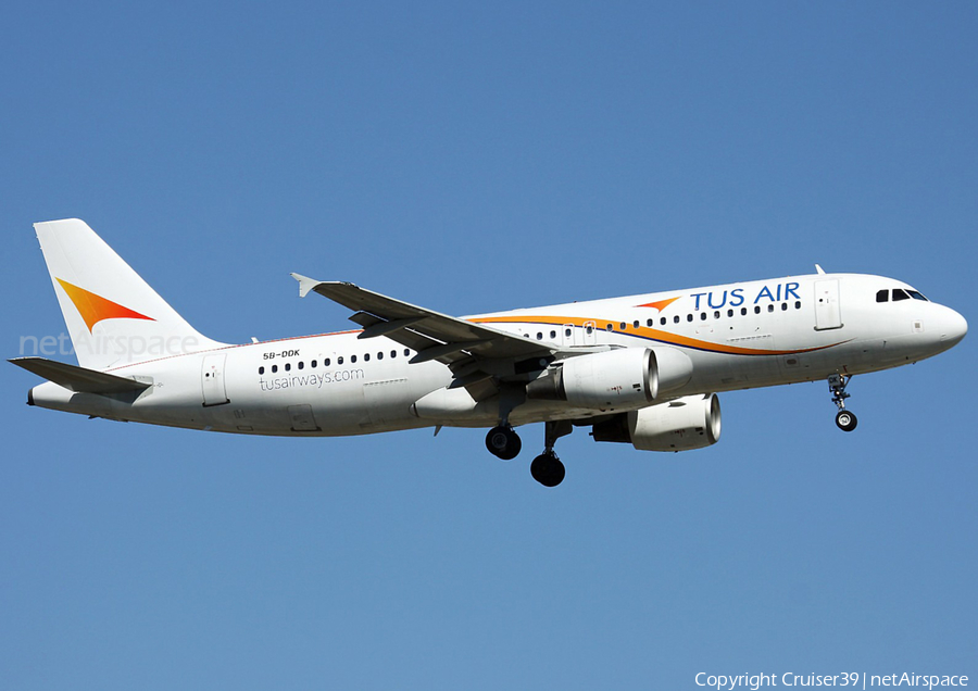 Tus Airways Airbus A320-214 (5B-DDK) | Photo 518703