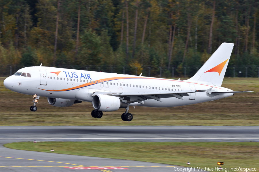 Tus Airways Airbus A320-214 (5B-DDK) | Photo 597850