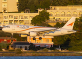 Tus Airways Airbus A320-214 (5B-DDL) at  Corfu - International, Greece