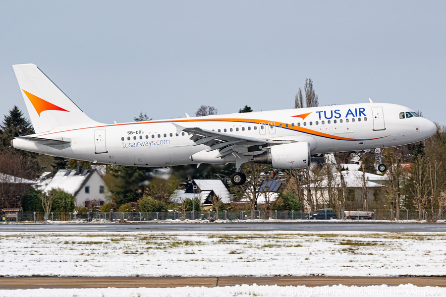 Tus Airways Airbus A320-214 (5B-DDL) | Photo 501494