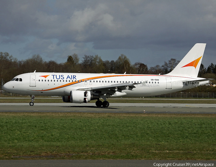 Tus Airways Airbus A320-214 (5B-DDN) | Photo 513801