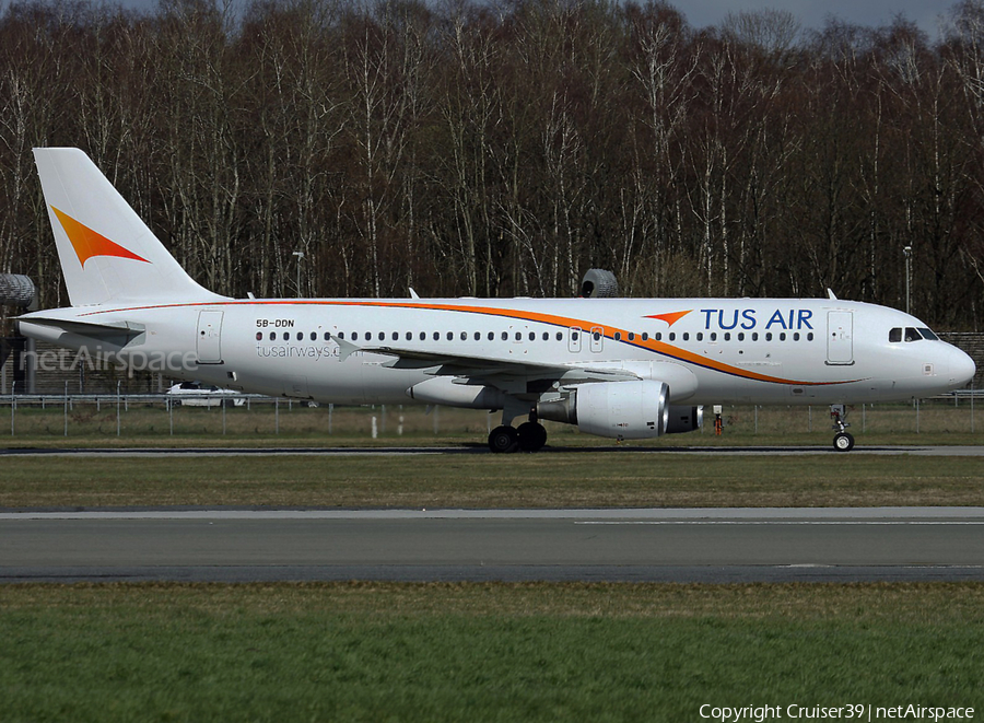 Tus Airways Airbus A320-214 (5B-DDN) | Photo 516219