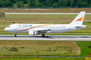 Tus Airways Airbus A320-214 (5B-DDO) at  Dusseldorf - International, Germany