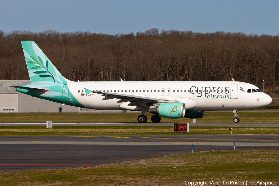 Cyprus Airways Airbus A320-214 (5B-DDQ) | Photo 616130