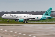 Cyprus Airways Airbus A320-214 (5B-DDQ) at  Hamburg - Fuhlsbuettel (Helmut Schmidt), Germany